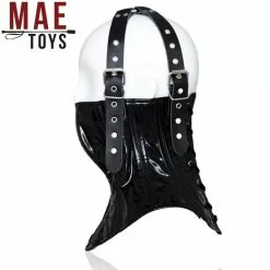 MAE-Toys Bondage Slave Boned PVC Posture Lak Collar Van MAE-Waer 7 MAE-Toys Bondage Slave Boned PVC Posture Lak Collar Van MAE-Waer -Bondage - Boeien Verkoopwinkel mae sm 121 bondage slave boned neck corset collar 25219