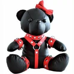 Kiotos Leather - MEDDY De Kinky Leather Lady BDSM TEDDY Beer -Bondage - Boeien Verkoopwinkel meddy the female bdsm bear 1 2