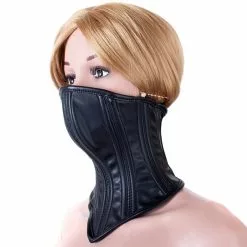 MAE-Toys Imitatie Lederen Nek Corset -Bondage - Boeien Verkoopwinkel neck corset