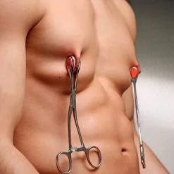 Metaal-(tepel)klem, Schaarmodel - Kink Industries -Bondage - Boeien Verkoopwinkel ns130 model chest 3