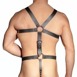 Zado Leather Fashion Lederen Riemenbody Van Zado -Bondage - Boeien Verkoopwinkel or 02547970000 men s leather body 27308