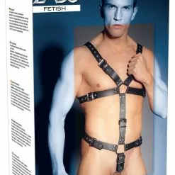 Zado Leather Fashion Lederen Riemenbody Van Zado -Bondage - Boeien Verkoopwinkel or 02547970000 men s leather body 27309 1