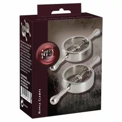 Tepelklemmen Met Vering Van Fetish Collection -Bondage - Boeien Verkoopwinkel or 05347900000 09 1