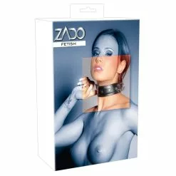 Zado Leather Fashion Lederen Bondage Halsband Van ZADO -Bondage - Boeien Verkoopwinkel or 2030594 04
