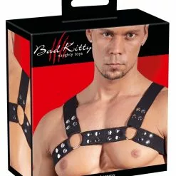 Borst Harnas Maat Medium/Large Van Bad Kitty -Bondage - Boeien Verkoopwinkel or 24922531171 chest harness size medium large 27250 1