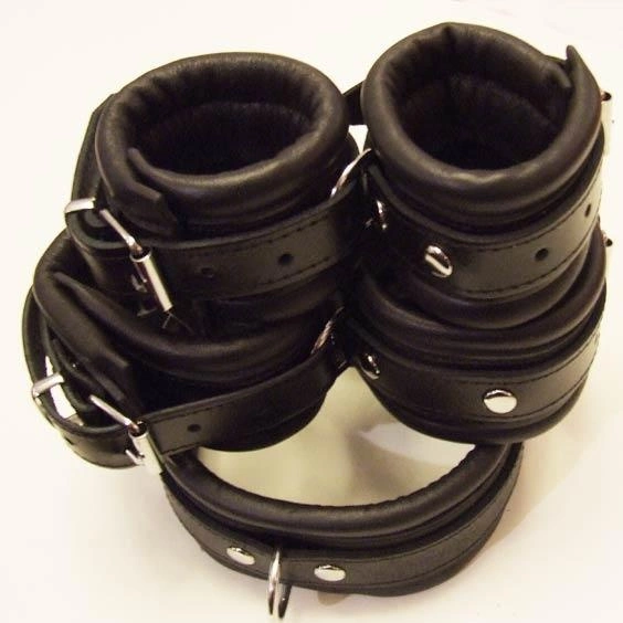 Zado Leather Fashion Luxe Smalle Zwarte Gevoerde Nappalederen Polsboeien Van ZADO 4 Zado Leather Fashion Luxe Smalle Zwarte Gevoerde Nappalederen Polsboeien Van ZADO - Afbeelding 2