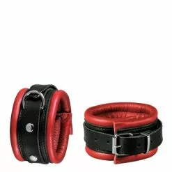 Saxos BDSM Toys Lederen Rood-zwart Gevoerde 5cm Hals- Pols- En Voetboeienset Van Saxos 10 Saxos BDSM Toys Lederen Rood-zwart Gevoerde 5cm Hals- Pols- En Voetboeienset Van Saxos -Bondage - Boeien Verkoopwinkel os 0100 3r