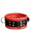 Saxos BDSM Toys Luxury Black-Red Padded Leather Collar - 2.6 Inch Width By Saxos 2 Saxos BDSM Toys Luxury Black-Red Padded Leather Collar - 2.6 Inch Width By Saxos -Bondage - Boeien Verkoopwinkel os 0101 1r luxury black red padded leather collar 16506 1