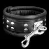 Saxos BDSM Toys Luxe Halsband Met Draaibare RVS Ring Van Saxos 1 Saxos BDSM Toys Luxe Halsband Met Draaibare RVS Ring Van Saxos -Bondage - Boeien Verkoopwinkel os 0103 1s padded leather collar with strong rotating ring 3661