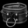 Saxos BDSM Toys Halsband Met Geslaste Ring Van Saxos -Bondage - Boeien Verkoopwinkel os 0112 1 leather collar with welded ring 4019