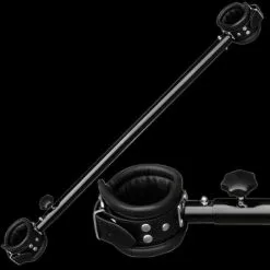 Zado Leather Fashion ZADO Spreidstang Met Lederen Boeien In 2 Lengtes -Bondage - Boeien Verkoopwinkel os 0114 spreaderbar with leather cuffs 4022