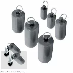 Saxos BDSM Toys Blank Metalen Gewichten (paar) Met Klem Van Saxos