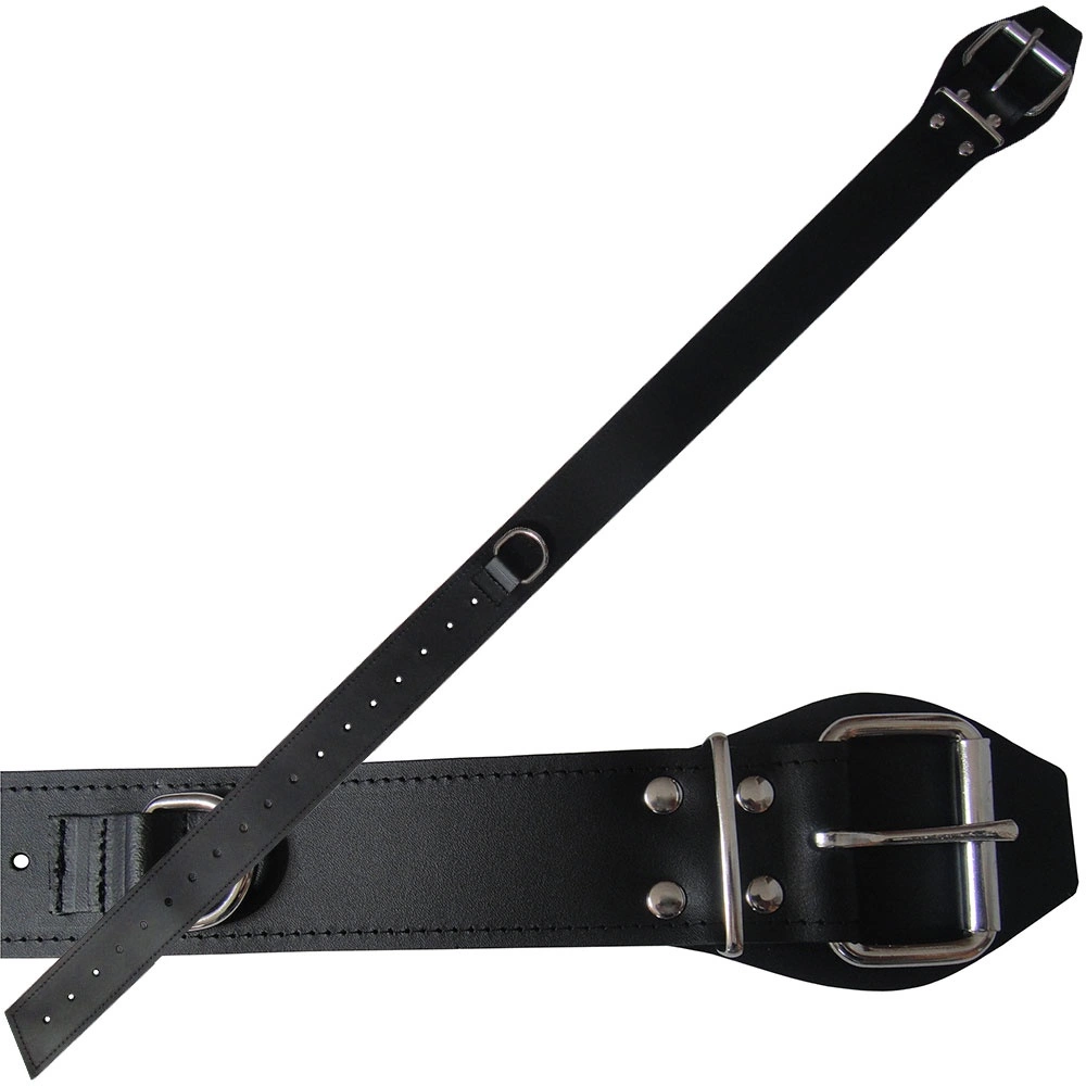 Saxos BDSM Toys Lederen Bondage Riem Met D-ring Van Saxos In 45 - 60 - 75 - 100 En 150 Cm 5 Saxos BDSM Toys Lederen Bondage Riem Met D-ring Van Saxos In 45 - 60 - 75 - 100 En 150 Cm - Afbeelding 3