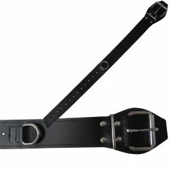 Saxos BDSM Toys Lederen Bondage Riem Met D-ring Van Saxos In 45 - 60 - 75 - 100 En 150 Cm -Bondage - Boeien Verkoopwinkel os 0338 leather bondage belt with d ring 15121 1