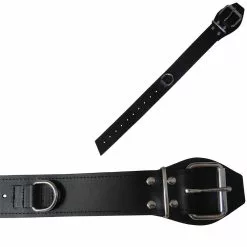 Saxos BDSM Toys Lederen Bondage Riem Met D-ring Van Saxos In 45 - 60 - 75 - 100 En 150 Cm -Bondage - Boeien Verkoopwinkel os 0338 leather bondage belt with d ring 15122 1