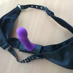 Saxos BDSM Toys Lederen Dildo-Buttplug Adapter Voor String / Slip / Strapon Van Saxos -Bondage - Boeien Verkoopwinkel os pa 01 leather buttplug adapter 15517