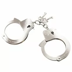 Rimba You Are Mine - Metal Handcuffs Uit De Officiële Fifty Shades Of Grey Collectie -Bondage - Boeien Verkoopwinkel ri 6359 you are mine metal handcuffs 10984 1