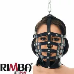 Riemen Masker Met Ophangring Aan Bovenzijde Van Rimba 7601