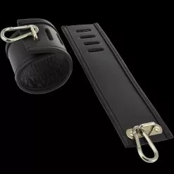 Luxe Enkelboeien Met Karabijn Haken Van Rimba #7635 -Bondage - Boeien Verkoopwinkel ri 7635 anklecuffs with bracket and carabine hooks 10093