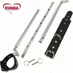 Enkelboeien Met Verstelbare Spreidstang 55-85 Cm Van Rimba #7639 -Bondage - Boeien Verkoopwinkel ri 7639 anklecuffs with adjustable spreaderbar 55 85 cm 19516 2
