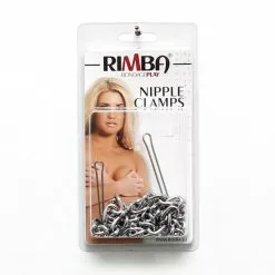 Rimba BDSM Tepelklemmen Met Dubbele Ketting 13 Rimba BDSM Tepelklemmen Met Dubbele Ketting -Bondage - Boeien Verkoopwinkel ri 7837 nipple clamps with double chain 25332
