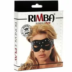 RIMBA - Open Oogmasker Versierd Met Nieten -Bondage - Boeien Verkoopwinkel rimba 7591 masker box