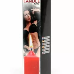 Grote Rode Hot Wax BDSM-Kaars Van Rimba-8116 Ø 4.9 X 20.5 Cm -Bondage - Boeien Verkoopwinkel rimba bdsm candle red 3 1 1