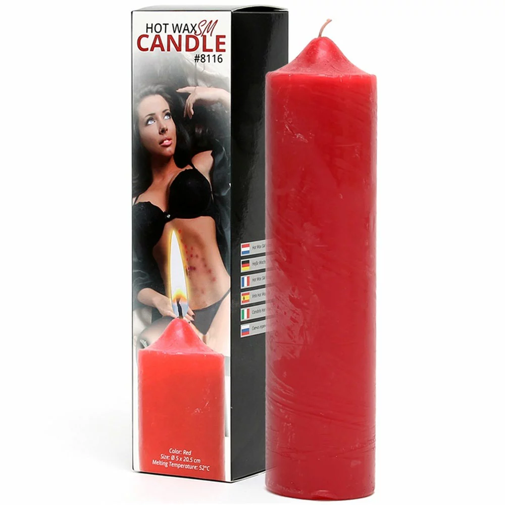 Grote Rode Hot Wax BDSM-Kaars Van Rimba-8116 Ø 4.9 X 20.5 Cm 3 Grote Rode Hot Wax BDSM-Kaars Van Rimba-8116 Ø 4.9 X 20.5 Cm