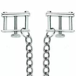 Adjustable Hoffman Nipple Clamps With Chain By Rimba