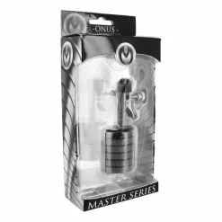 Master Series Nipple Clip With Magnet Weights -Bondage - Boeien Verkoopwinkel st187 onus nipple clamp package original 2