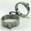 MAE-Toys Zware RVS Grof Gepolijste Pols Boeien Met Cylinderslot - Heren 1 MAE-Toys Zware RVS Grof Gepolijste Pols Boeien Met Cylinderslot - Heren -Bondage - Boeien Verkoopwinkel stainless steel cuffs 1 1