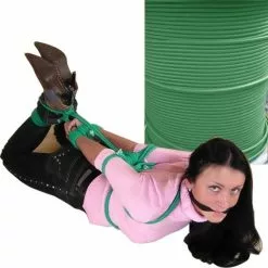 Seilerei - Bondage Touw Groen Bondagetouw Van 8 Mm Dik