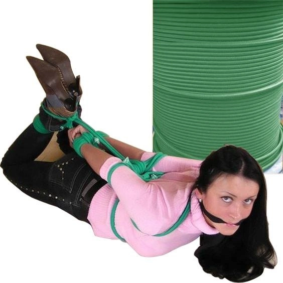Seilerei - Bondage Touw Groen Bondagetouw Van 8 Mm Dik 3 Seilerei - Bondage Touw Groen Bondagetouw Van 8 Mm Dik