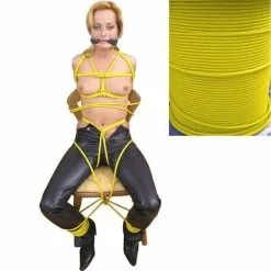 Seilerei - Bondage Touw Zacht Geel Bondagetouw 8 Mm