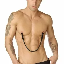 Master Series Verstelbare Tepelklemmen Met Ketting - Over de Tepel Plaatsen En Draaien Tot Aan De Gewenste Sterkte 10 Master Series Verstelbare Tepelklemmen Met Ketting - Over de Tepel Plaatsen En Draaien Tot Aan De Gewenste Sterkte -Bondage - Boeien Verkoopwinkel xr ab954 nippleclamp