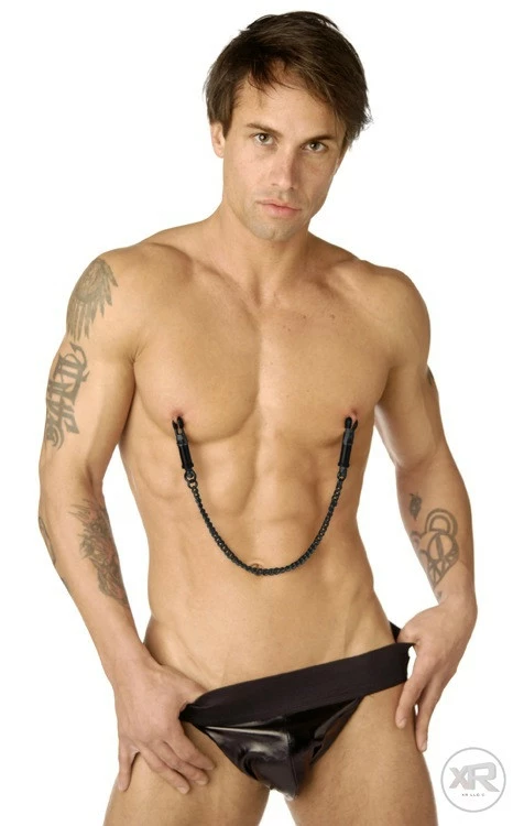 Master Series Verstelbare Tepelklemmen Met Ketting - Over de Tepel Plaatsen En Draaien Tot Aan De Gewenste Sterkte 5 Master Series Verstelbare Tepelklemmen Met Ketting - Over de Tepel Plaatsen En Draaien Tot Aan De Gewenste Sterkte - Afbeelding 3