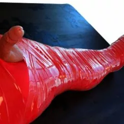 Kink Industries Non Sticky Bondage Tape In Black - Red - Pink -Bondage - Boeien Verkoopwinkel xr ec100 bondage tape 17420